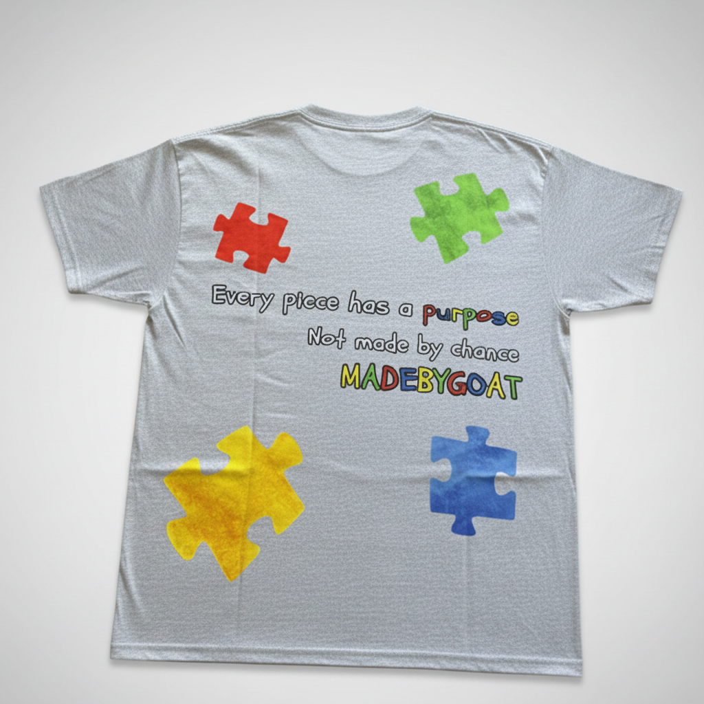 #002 “Every piece has a purpose” tee